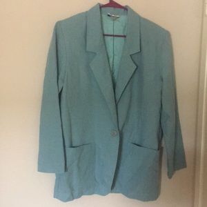 Sea foam green Blazer